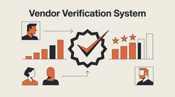 Vendor verification badge system
