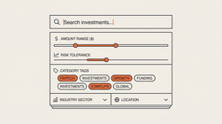 Advanced search and filtering tools