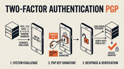 PGP two-factor authentication