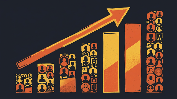 Darknet community growth membership statistics
